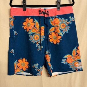 Billabong Men's 32 Sundays Floral Blue Board Shorts